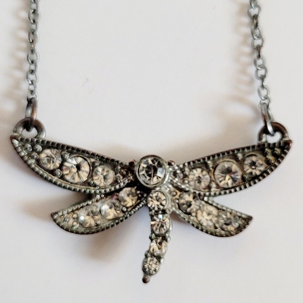 Dragonfly necklace - Picture 5 of 6